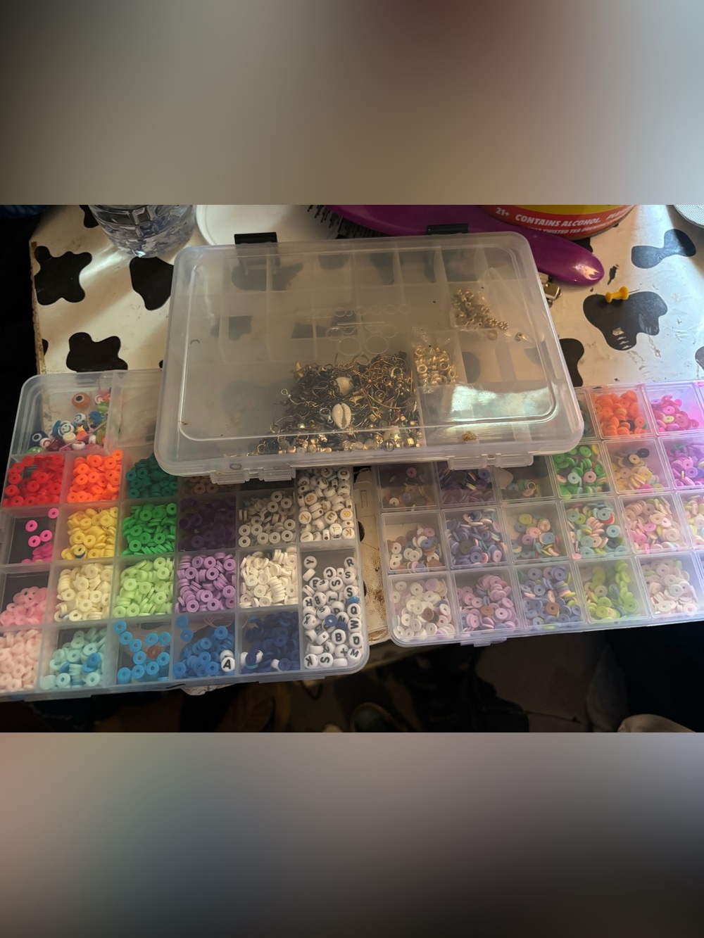 3 clay bead making kits